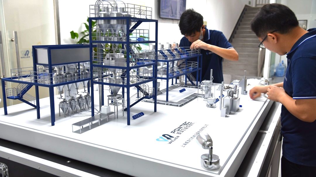 3D打印工厂流水线展示模型